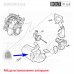 Заглушка клапана ЕГР Fiat Alfa Romeo Lancia Opel Citroen Peugeot 1.3 JTDM CDTI HDI EGR091Q1G2