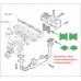 Заглушка клапана ЕГР Alfa Romeo 147 - 1.9 JTD Заглушка клапана ЕГР Alfa Romeo 147 - 1.9 JTD