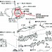 Заглушка клапана ЕГР Toyota 2.4 D-4D, 2.8 D-4D EGR130Q1G1