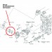 Заглушка клапана ЕГР Nissan 2.2 dCi, 3.0 dCi  EGR133NQ1G2