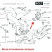 Заглушка клапана ЕГР Subaru 2.0, 2.5 EGR000NQ1G1T4 